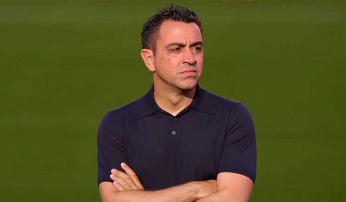 Xavi Hernandez sebelum laga Sevilla vs Barcelona pada Mei 2024