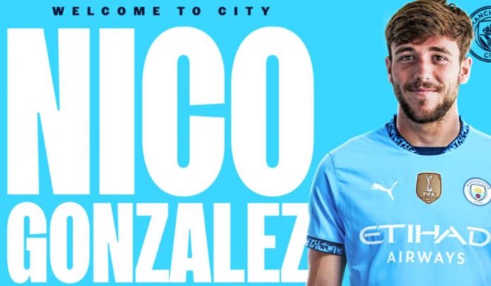 Manchester City umumkan transfer Nico Gonzalez