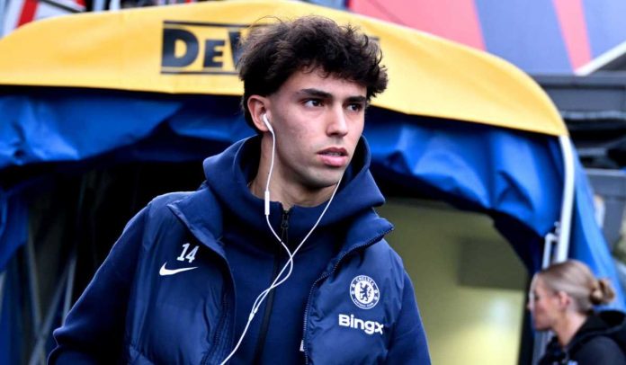 Joao Felix masuk ke stadion jelang pertandingan Chelsea