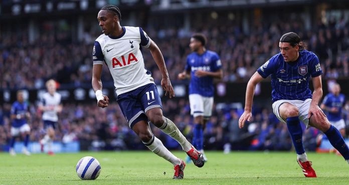 Hasil Ipswich Town vs Tottenham Hotspur di Liga Inggris