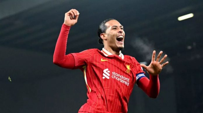 Virgil van Dijk kapten Liverpool