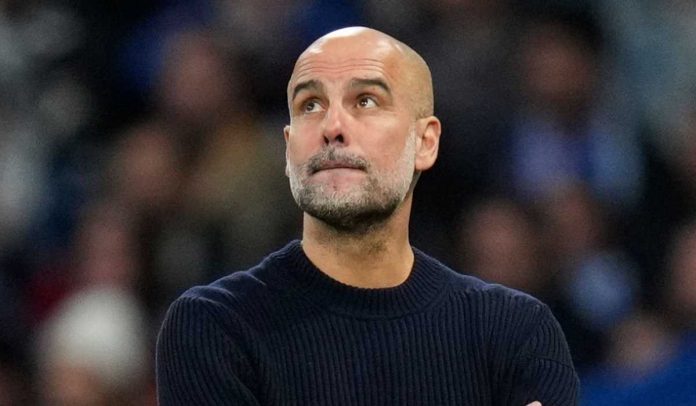 Pep guardiola di laga Real Madrid vs Manchester City