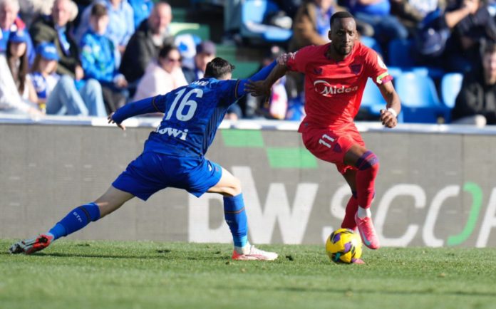 Hasil pertandingan antara Getafe vs Sevilla di pekan ke-22 Liga Spanyol