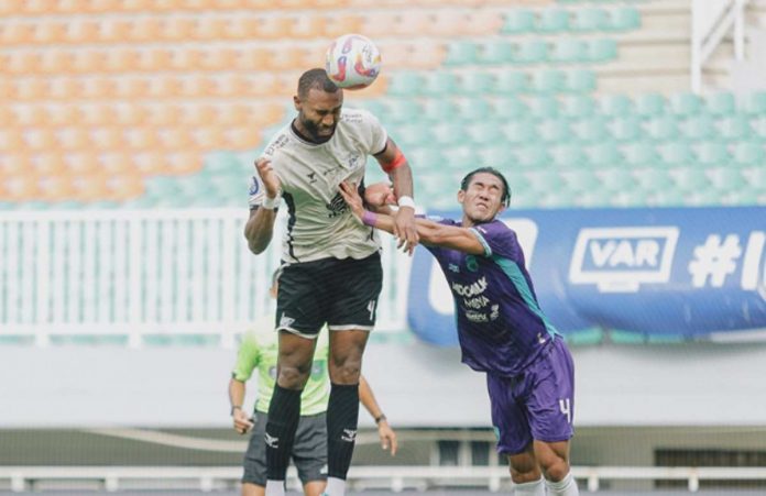 Persita Tangerang saat menjamu PSM Makassar di pekan ke-17 Liga 1