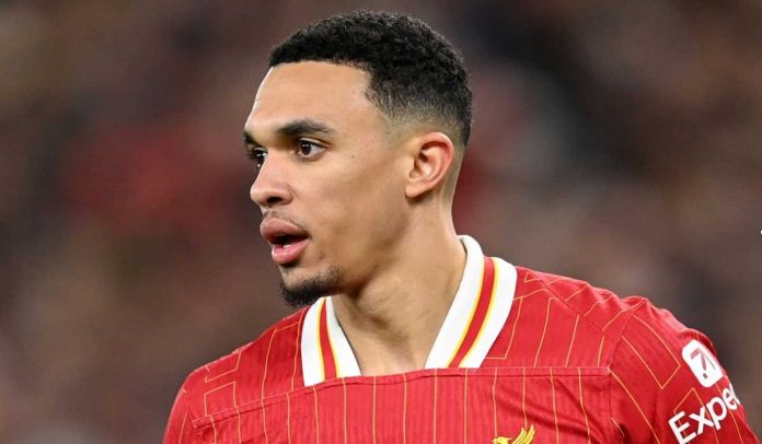 Trent Alexander-Arnold di laga Liverpool vs Newcastle United