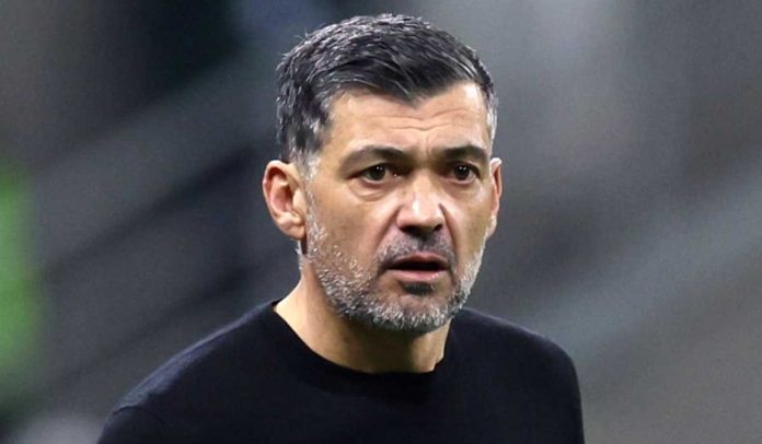 Sergio Conceicao di laga AC Milan vs Lazio